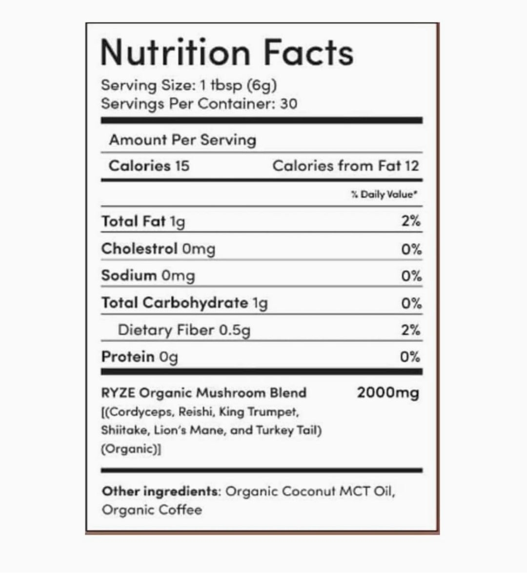 Trending Tree Essentials Mushroom Coffee -1 pack (30 servings) 6.5 oz