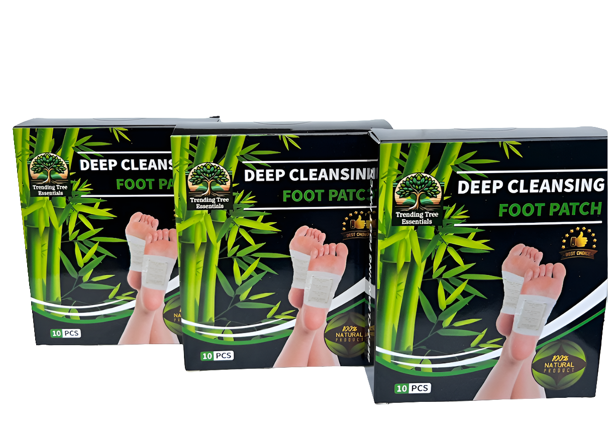 Deep Cleansing Detox Foot Pads - 3 Pack (30 count)