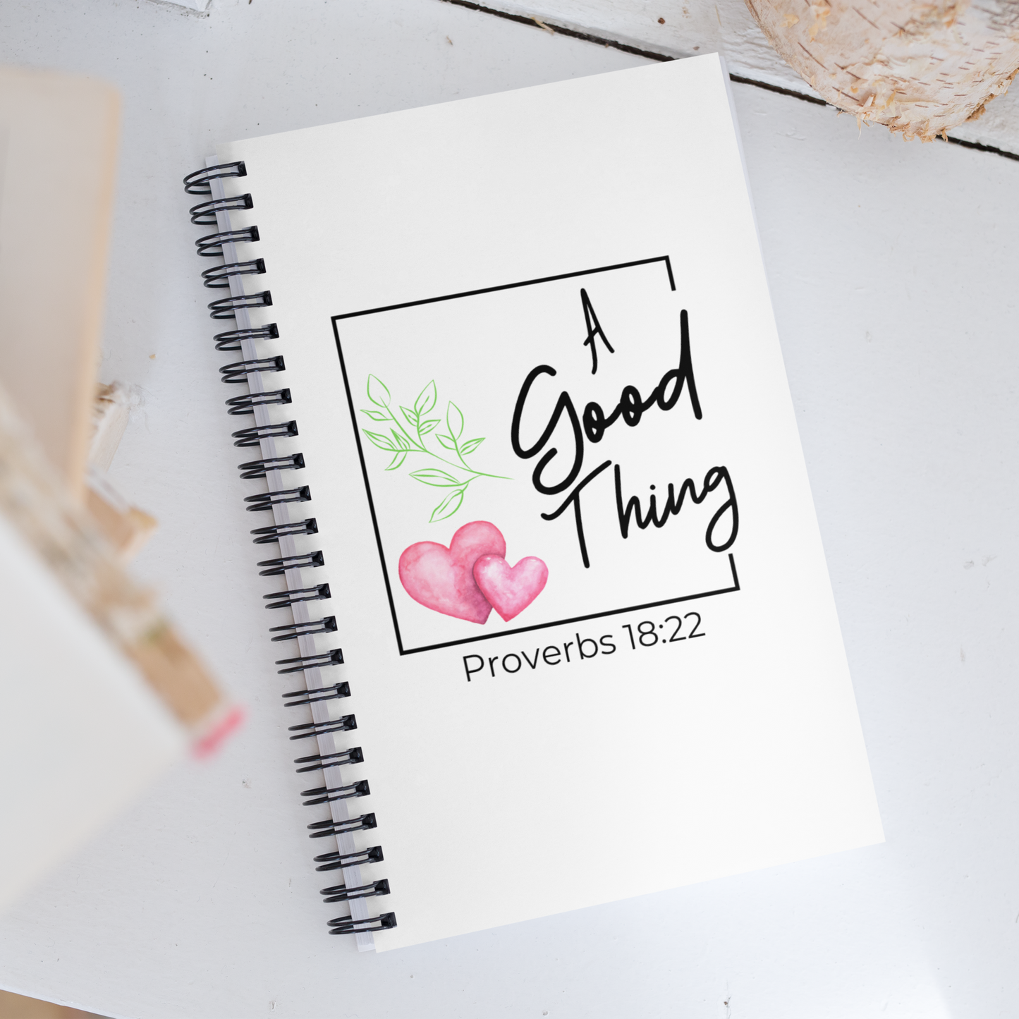 A Good Thing Spiral notebook